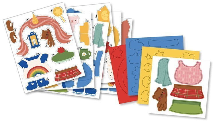 Auzou - Zestaw Artystyczny do Projektowania Ubioru Zwierzątka