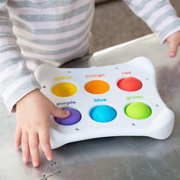 Fat Brain Toys    -    Sensoryczne Bąbelki Kształty i Kolory Dimpl Duet