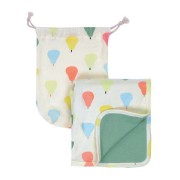 Maison Petit Jour® - Dwustronny Koc Bawełniany Dla Niemowlaka, Seria Gruszki | Maison Petit Jour®