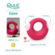 Quut - Konewka Duża Cana Cherry red + Sweet Pink