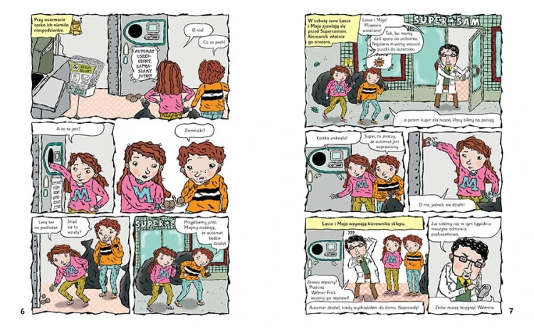 Wydawnictwo Zakamarki    -    Sabotaż w Punkcie Skupu i Inne Komiksy