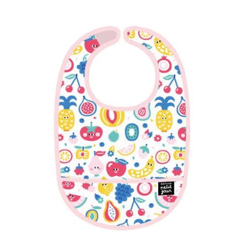 Maison Petit Jour® - Śliniak z Kieszonką, Bawełniany, Seria Tutti Frutti | Maison Petit Jour®