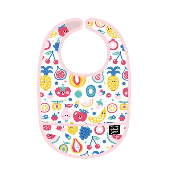 Maison Petit Jour® - Śliniak z Kieszonką, Bawełniany, Seria Tutti Frutti | Maison Petit Jour®