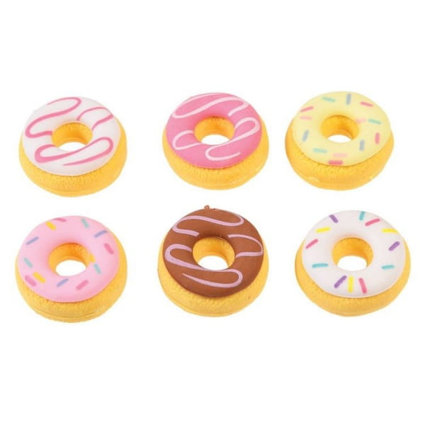 Rex London  -  Gumki do Zmazywania 6 Szt.  -  Donut