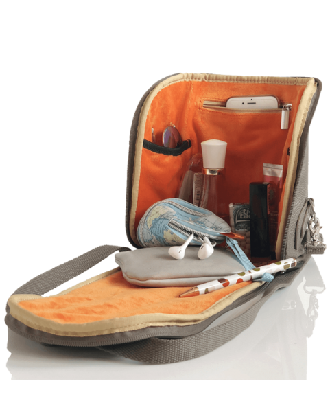 PACAPOD - Plecaczek/saszetka Mini Adult Freedom Pod, Metaliczny, Pacapod