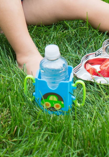 INNOBABY - Uchwyt na Soczek w Kartoniku, Zielony Lew, Innobaby