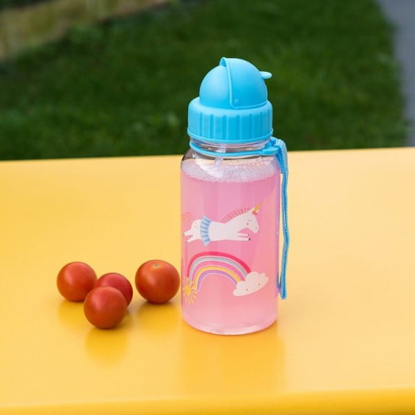 Rex London - Bidon ze Słomką 500 Ml, Magiczny Jednorożec