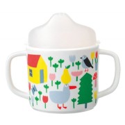Maison Petit Jour® - Kubek Przykrywką do Picia Dla Dziecka, Seria Wiejska Sielanka | Maison Petit Jour®