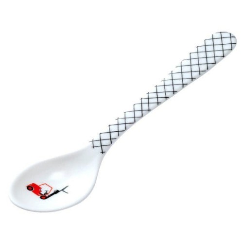 Maison Petit Jour® - Łyżka Melaminowa Dla Dzieci, Seria Pojazdy Budowlane | Maison Petit Jour®