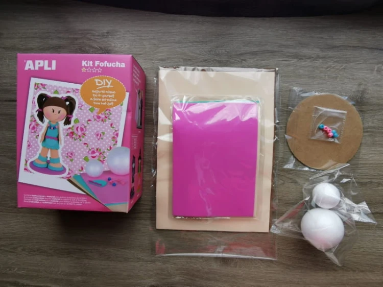 Apli Kids - Lalka Fofucha Apli Kids  -  Dziewczynka