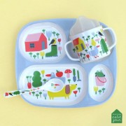 Maison Petit Jour® - Łyżka Melaminowa Dla Dzieci, Seria Wiejska Sielanka | Maison Petit Jour®
