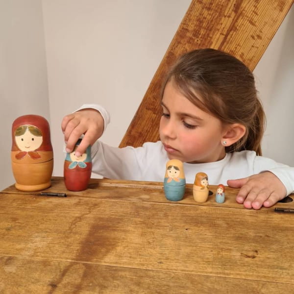 Egmont Toys® - Drewniane Matrioszki do Pomalowania | Egmont Toys®
