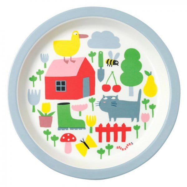 Maison Petit Jour® - Talerz fi 18 cm Dla Małych Dzieci, Seria Wiejska Sielanka | Maison Petit Jour®