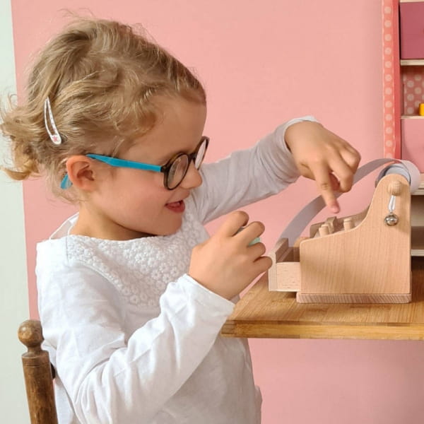 Egmont Toys® - Drewniana Kasa Sklepowa do Zabawy | Egmont Toys®