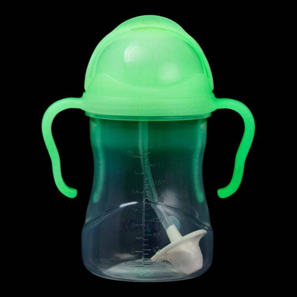 B.BOX - Bidon ze Słomką 240ml, Glow in The Dark, B.box