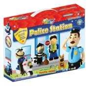 JumpingClay - Jumping Clay | Zestaw Kreatywny Miasto  -  Posterunek Policji