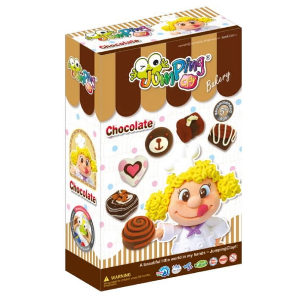 JumpingClay - Jumping Clay | Zestaw Kreatywny Piekarnia  -  Czekoladki