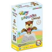 JumpingClay - Jumping Clay | Zestaw Kreatywny Sawanna  -  Gepard