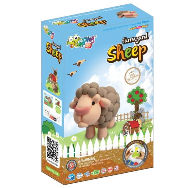 JumpingClay - Jumping Clay | Zestaw Kreatywny Farma  -  Owca