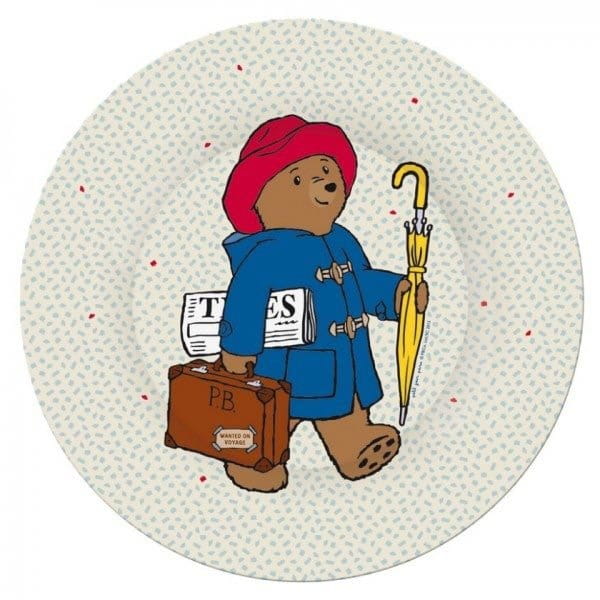 Petit Jour Paris® - Talerz Deserowy fi 20 cm Dla Dzieci, Miś Paddington | Petit Jour Paris®