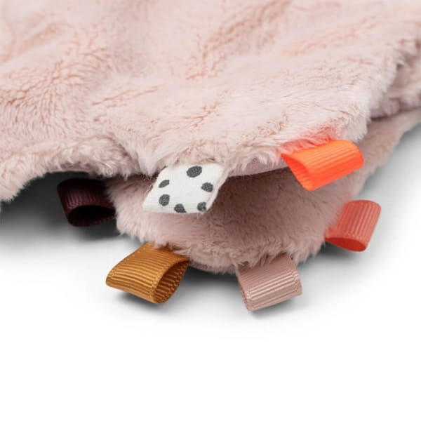 Done by Deer         -    Sensoryczna przytulanka Zawieszka do Smoczka Wally Powder Pink