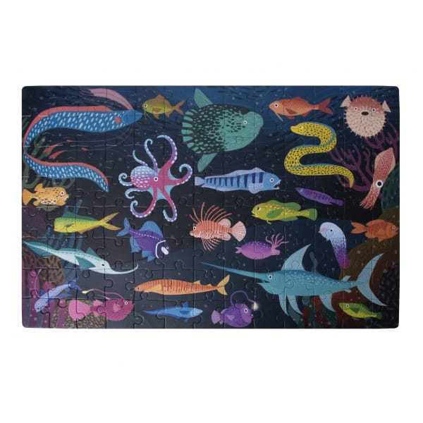 Apli Kids - Puzzle Świecące w Ciemności Apli Kids  -  Ocean 5+