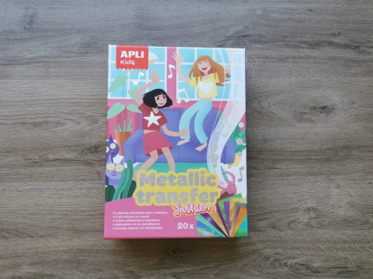 Apli Kids - Zestaw Artystyczny Kalkomanii z Folią Apli Kids  -  Moda