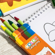Apli Kids - Kolorowanka z Kredkami Apli Kids  -  Farma