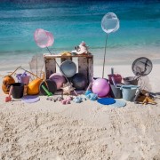 Funkit world - Piłka Scrunch  -  Pudrowy Róż