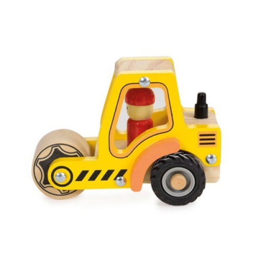 Egmont Toys® - Drewniany Pojazd, Walec Drogowy | Egmont Toys®