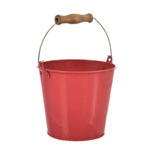 Egmont Toys® - Galwanizowane Wiaderko z Rączką do Zabawy w Piasku, w Ogrodzie | Egmont Toys®