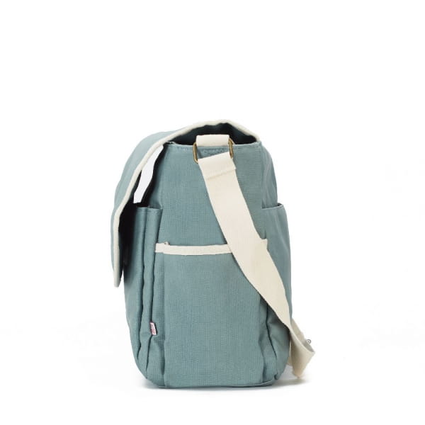 MY BAG'S - My Bag's Torba do Wózka Flap Bag Happy Family Aquamarine