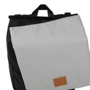 MY BAG'S - My Bag's Plecak Reflap Eco Black/grey