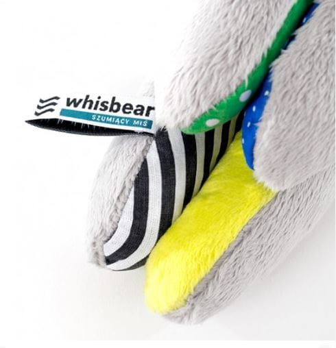 Whisbear Soft  -  Szumiący Miś z Funkcją Crysensor Cytryna