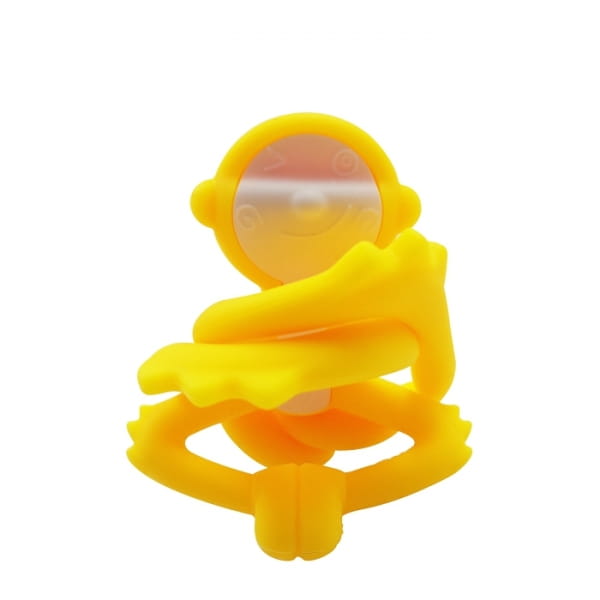 Mombella  -  Gryzak Zabawka Małpka Yellow