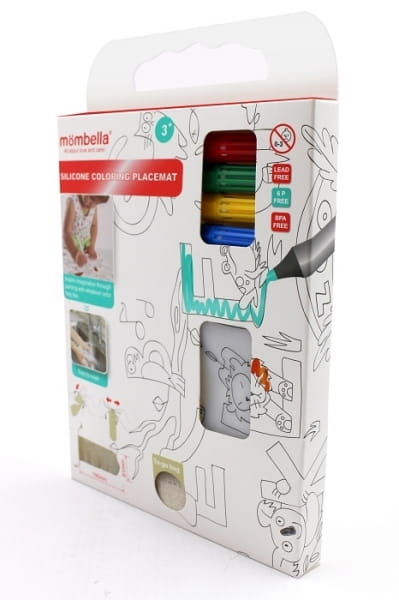 Mombella  -  Podkładka na Stół + Mazaki Ulica