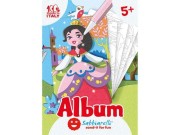 Sabbiarelli  -  Album do Kolorowania Magicznym Piaskiem, Księżniczki, 5l+