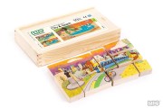 Bajo  -  Drewniane Klocki Puzzle Miasto&amp;plaża 99170