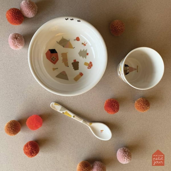 Maison Petit Jour® - Łyżka Melaminowa Dla Dzieci, Przygoda! | Maison Petit Jour®
