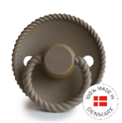 Frigg             -             Smoczek  z Naturalnego Kauczuku Frigg Rope      -     Portobello   Rozmiar 6  -  18m