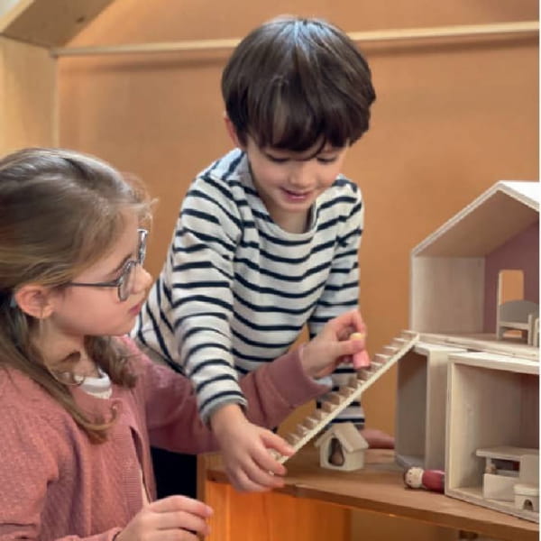 Egmont Toys® - Drewniany Modułowy Domek Dla Lalek | Egmont Toys®