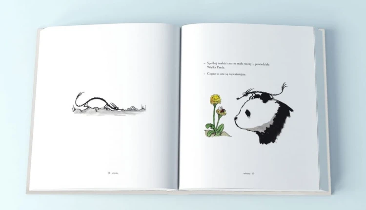 Wydawnictwo Albatros  -  	wielka Panda i Mały Smok