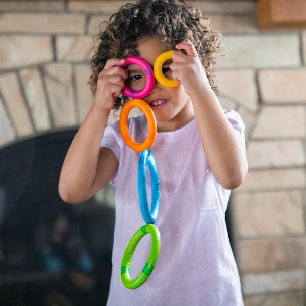 Fat Brain Toys  -  Magnetyczne Sprytne Kółka Tinker Rings