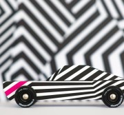Candylab Toys  -  Drewniany Samochód Speed Racer Ghost