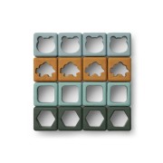 Liewood     -      Klocki Loren 16 - Pak – Green Multi Mix