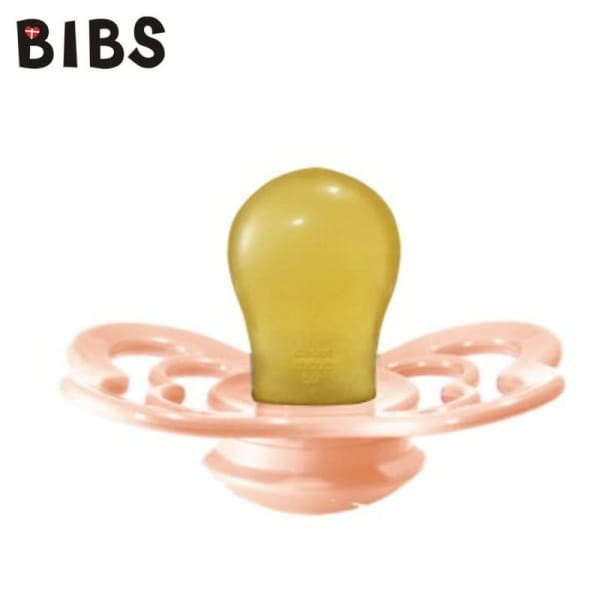 BIBS - Bibs Supreme m Peach Sunset Smoczek Uspokajający Kauczuk Hevea