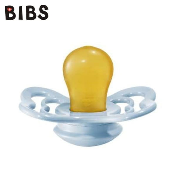 BIBS - Bibs Supreme m Baby Blue Smoczek Uspokajający Kauczuk Hevea