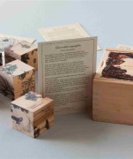 Wooden Story - Drewniane Klocki Życie Pszczoły Rośliny Miododajne