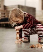 Wooden Story - Drewniana Układanka Wieża – Naturalna