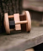 Wooden Story - Drewniana Grzechotka Kwiczoł